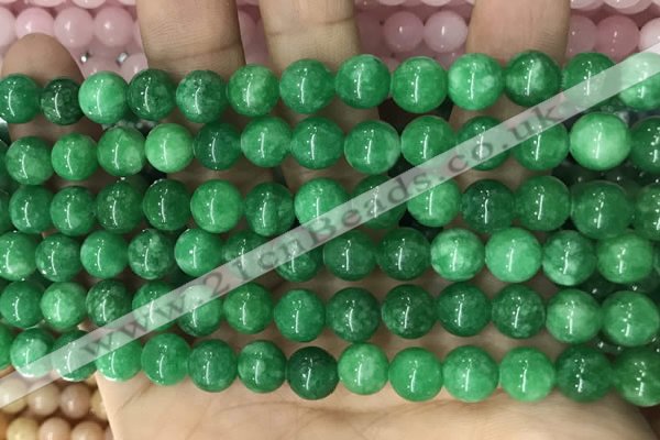 CCN5420 15 inches 8mm round candy jade beads Wholesale