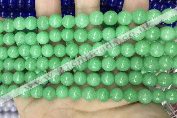 CCN5421 15 inches 8mm round candy jade beads Wholesale