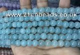 CCN5431 15 inches 8mm round candy jade beads Wholesale