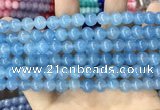 CCN5432 15 inches 8mm round candy jade beads Wholesale