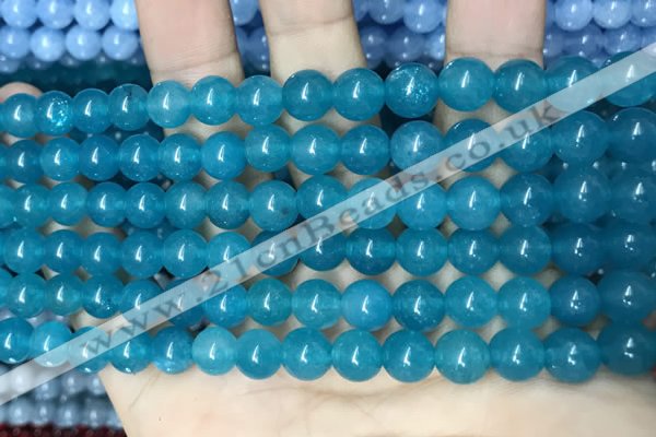 CCN5433 15 inches 8mm round candy jade beads Wholesale