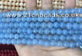 CCN5434 15 inches 8mm round candy jade beads Wholesale