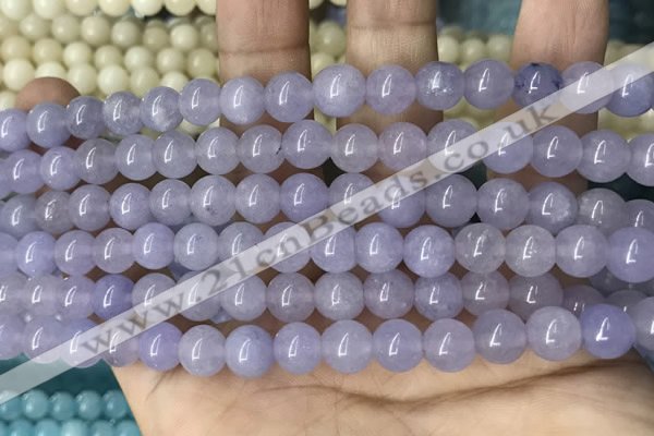 CCN5443 15 inches 8mm round candy jade beads Wholesale