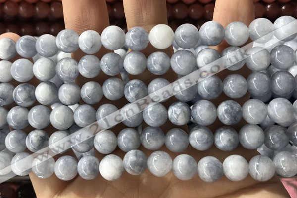 CCN5451 15 inches 8mm round candy jade beads Wholesale