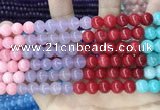 CCN5467 15 inches 8mm round candy jade beads Wholesale