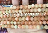 CCN5475 15 inches 8mm round candy jade beads Wholesale