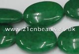 CCN548 15.5 inches 18*25mm oval candy jade beads wholesale