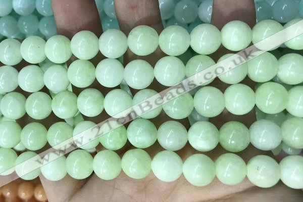 CCN5514 15 inches 8mm round candy jade beads Wholesale