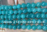 CCN5515 15 inches 8mm round candy jade beads Wholesale