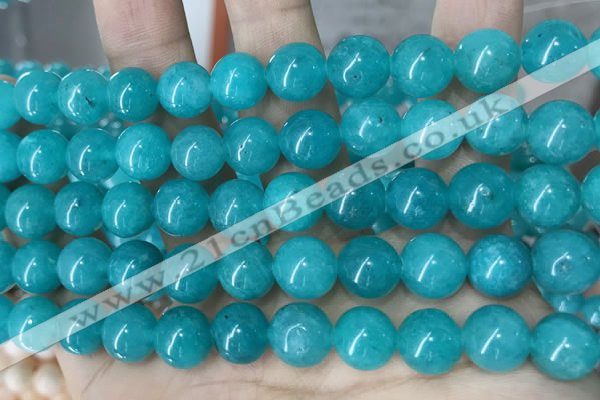 CCN5515 15 inches 8mm round candy jade beads Wholesale