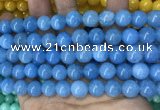 CCN5522 15 inches 8mm round candy jade beads Wholesale