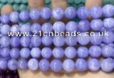 CCN5528 15 inches 8mm round candy jade beads Wholesale