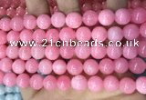 CCN5533 15 inches 8mm round candy jade beads Wholesale