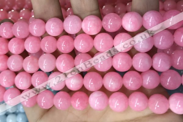 CCN5533 15 inches 8mm round candy jade beads Wholesale