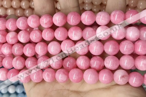 CCN5534 15 inches 8mm round candy jade beads Wholesale