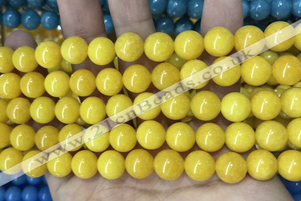 CCN5545 15 inches 8mm round candy jade beads Wholesale