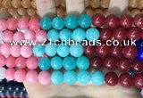 CCN5551 15 inches 8mm round candy jade beads Wholesale