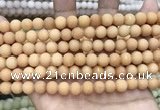 CCN5588 15 inches 8mm round matte candy jade beads Wholesale