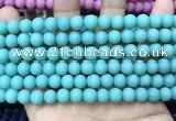 CCN5608 15 inches 8mm round matte candy jade beads Wholesale