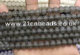 CCN5629 15 inches 8mm round matte candy jade beads Wholesale