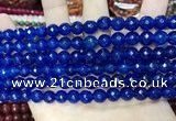 CCN5665 15 inches 8mm faceted round candy jade beads