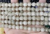 CCN5683 15 inches 8mm faceted round candy jade beads