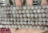 CCN5684 15 inches 8mm faceted round candy jade beads