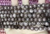 CCN5691 15 inches 8mm faceted round candy jade beads