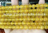 CCN5707 15 inches 8mm faceted round candy jade beads