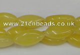 CCN572 15.5 inches 10*20mm marquise candy jade beads wholesale