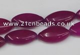 CCN575 15.5 inches 10*20mm marquise candy jade beads wholesale