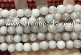 CCN5763 15 inches 10mm faceted round candy jade beads