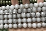 CCN5766 15 inches 10mm faceted round candy jade beads