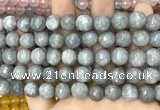 CCN5768 15 inches 10mm faceted round candy jade beads