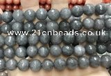 CCN5769 15 inches 10mm faceted round candy jade beads