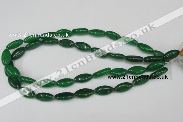 CCN578 15.5 inches 10*20mm marquise candy jade beads wholesale