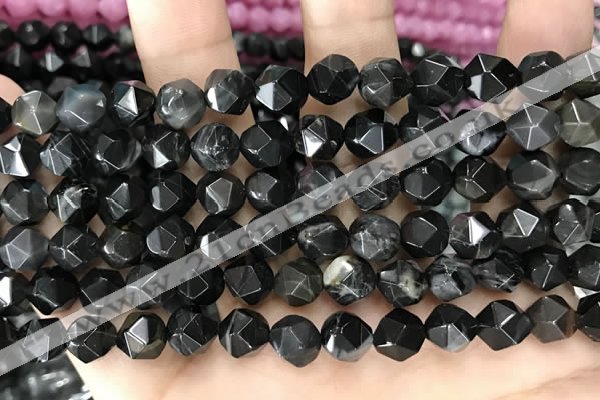 CCN5847 15 inches 8mm faceted nuggets candy jade beads Wholesale