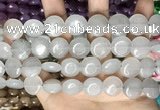 CCN5855 15 inches 15mm flat round candy jade beads Wholesale