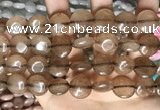 CCN5867 15 inches 15mm flat round candy jade beads Wholesale