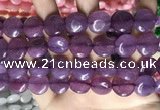 CCN5874 15 inches 15mm flat round candy jade beads Wholesale