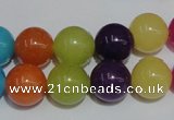 CCN59 15.5 inches 12mm round candy jade beads wholesale