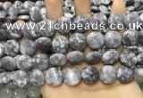 CCN5916 15 inches 15mm flat round candy jade beads Wholesale