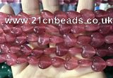 CCN5932 15 inches 12*12mm heart candy jade beads Wholesale