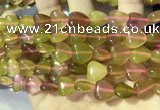 CCN5940 15 inches 12*12mm heart candy jade beads Wholesale