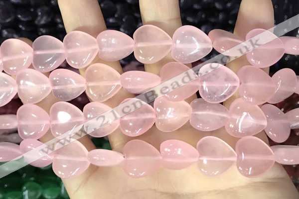 CCN5945 15 inches 14*14mm heart candy jade beads Wholesale