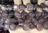 CCN5948 15 inches 14*14mm heart candy jade beads Wholesale