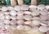 CCN5966 15 inches 13*18mm faceted oval candy jade beads