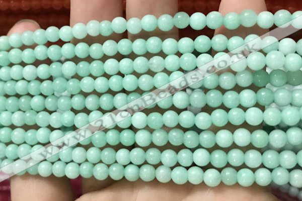 CCN6008 15.5 inches 4mm round candy jade beads Wholesale