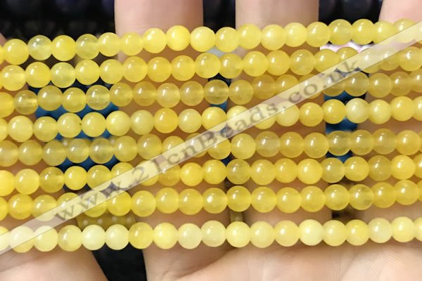 CCN6018 15.5 inches 4mm round candy jade beads Wholesale
