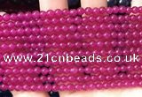 CCN6030 15.5 inches 4mm round candy jade beads Wholesale